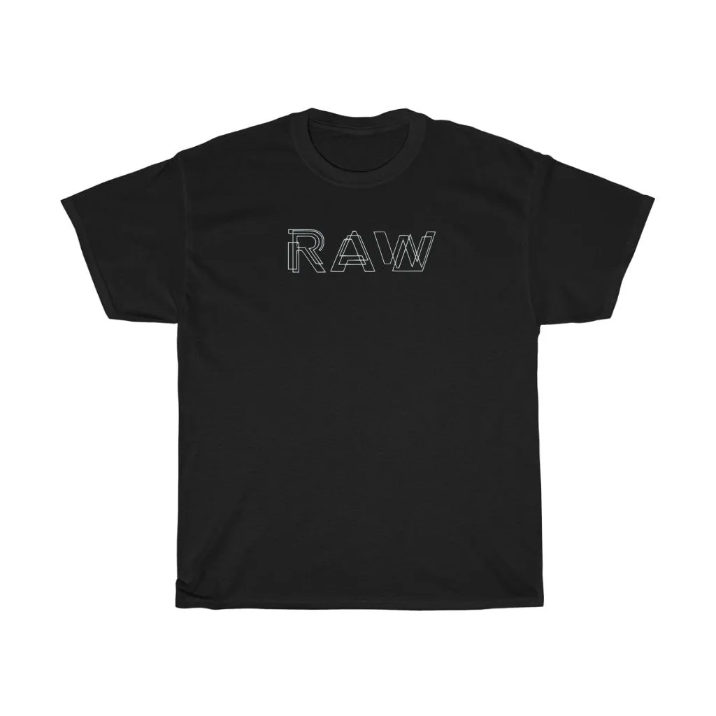 Raw Sushi "RAW FONT" Heavy Cotton Tee (limited)