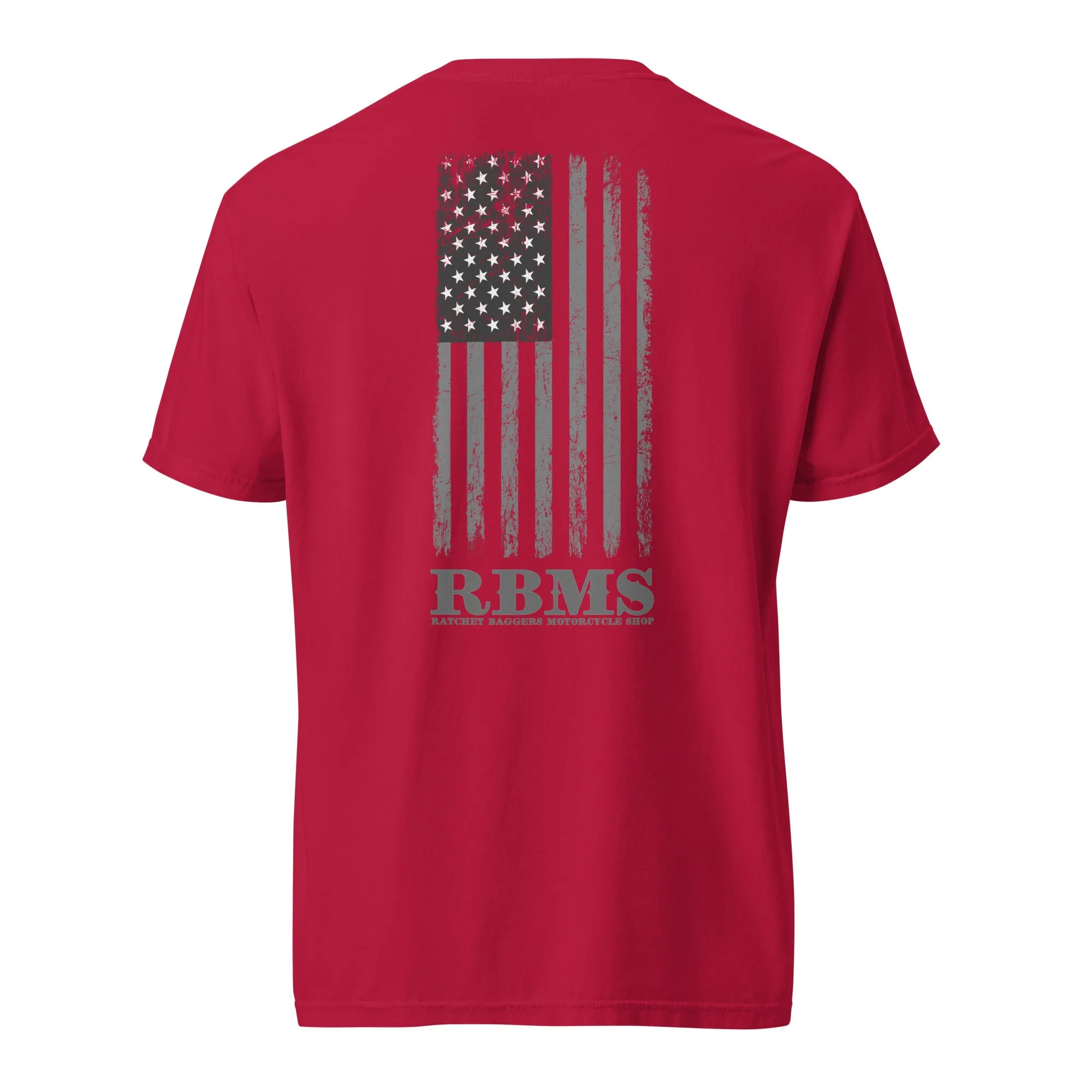 RBMS Center Logo Flag Unisex garment-dyed heavyweight t-shirt