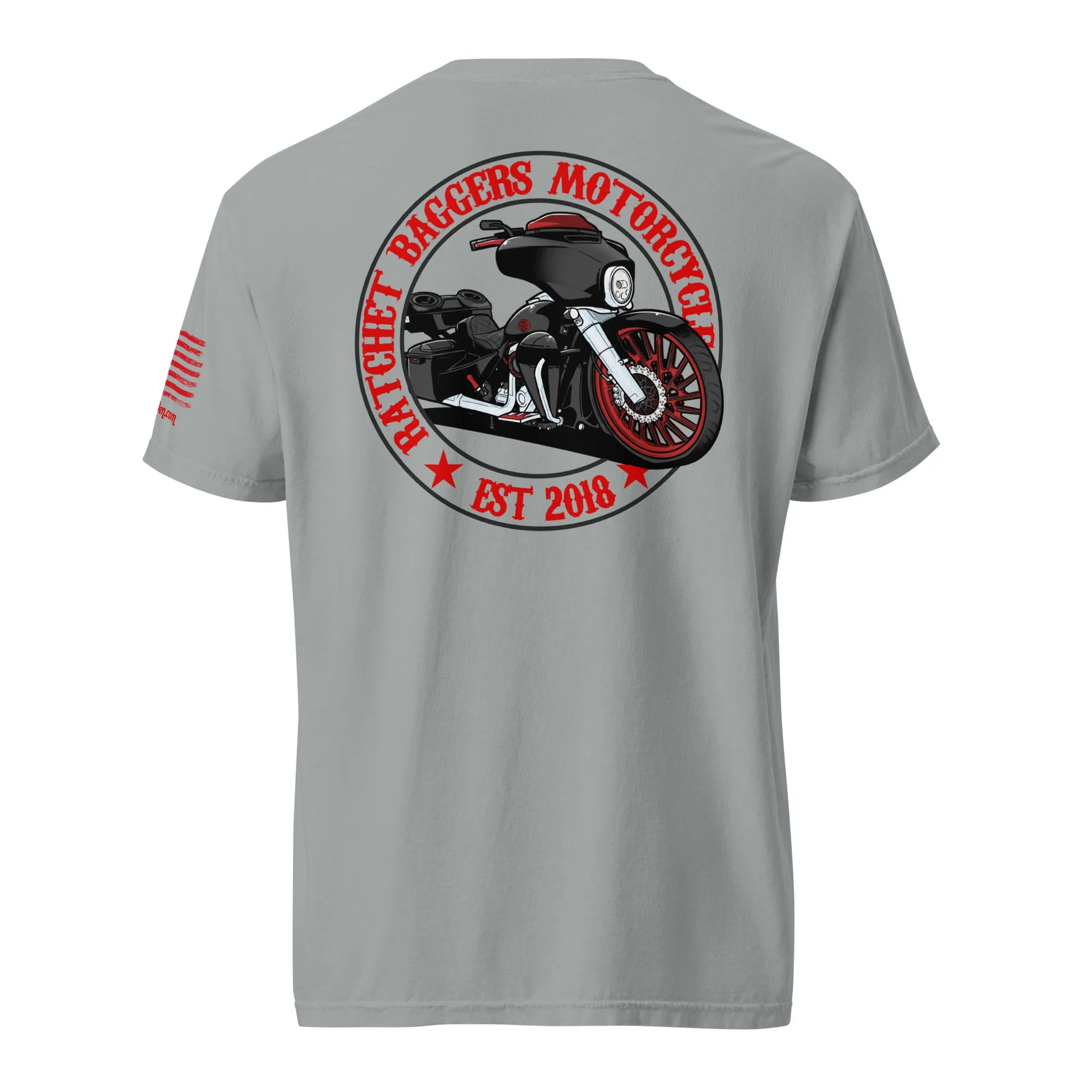 RBMS Redrum Pop out Unisex garment-dyed heavyweight t-shirt