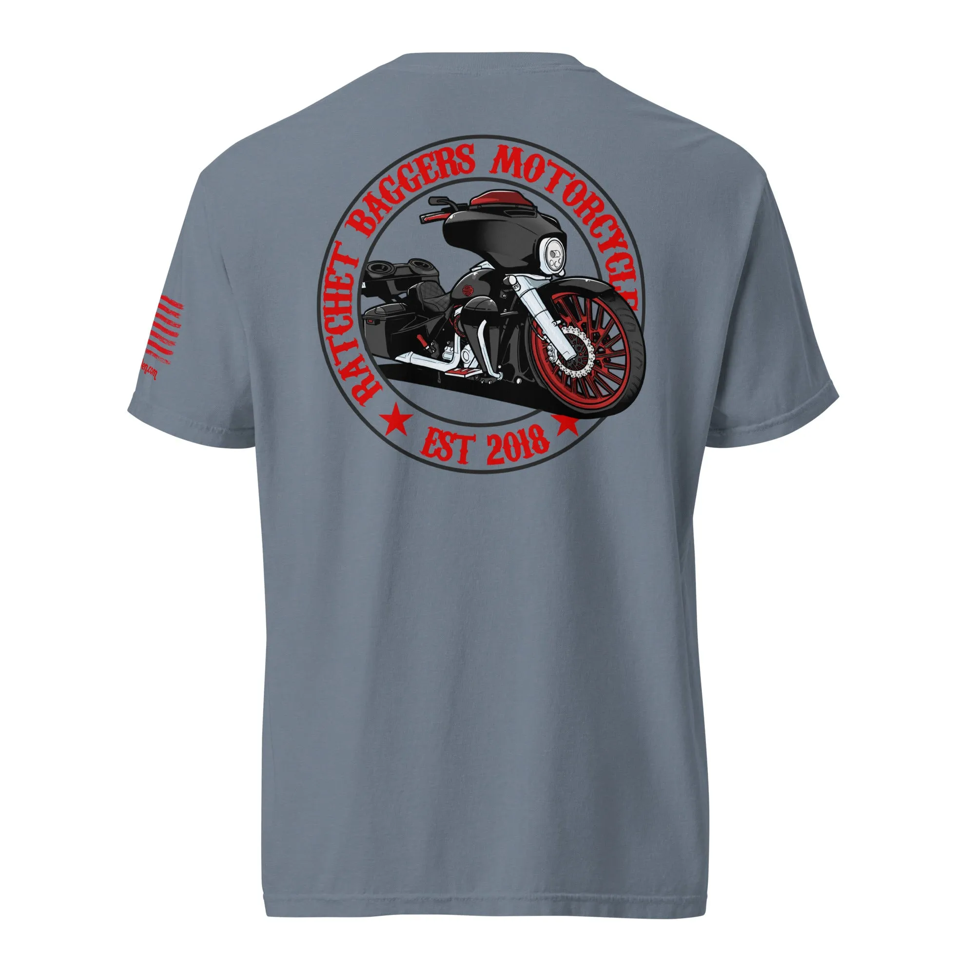 RBMS Redrum Pop out Unisex garment-dyed heavyweight t-shirt