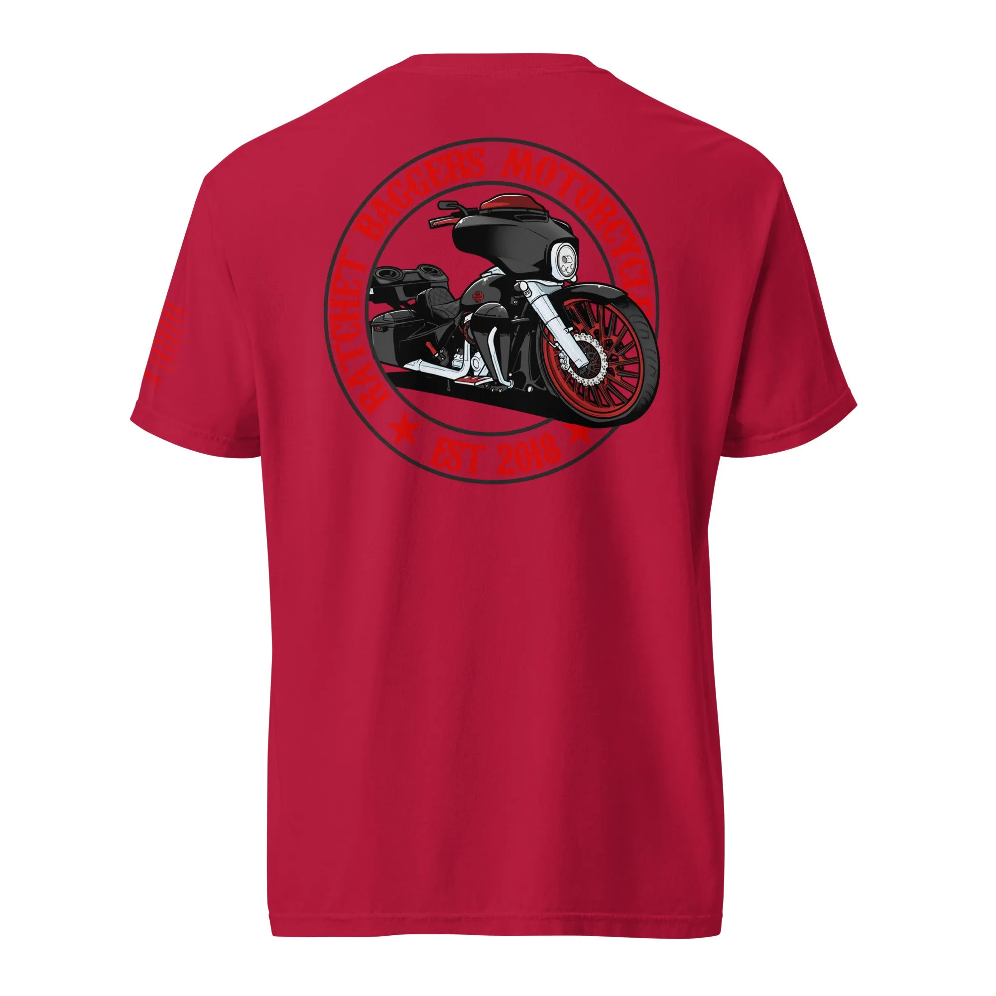 RBMS Redrum Pop out Unisex garment-dyed heavyweight t-shirt