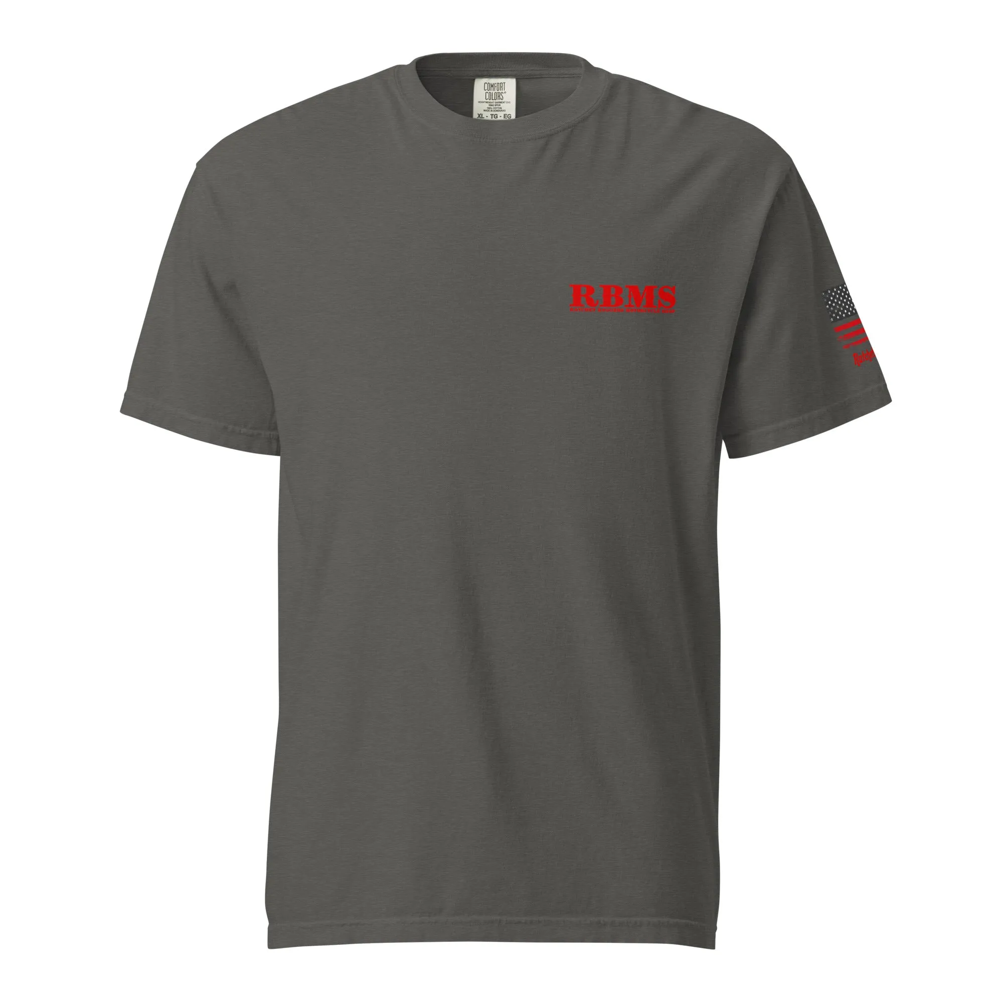 RBMS Redrum Pop out Unisex garment-dyed heavyweight t-shirt