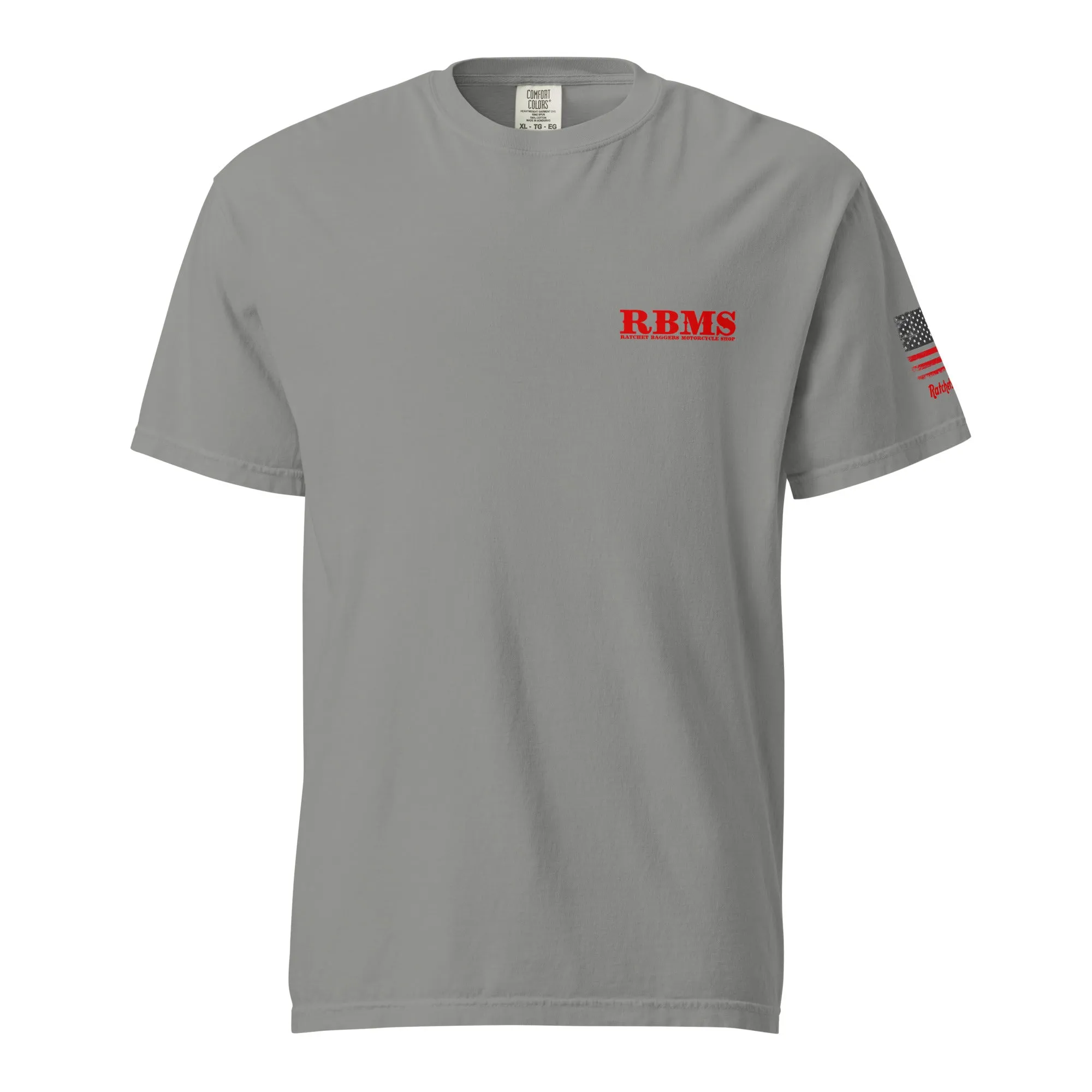 RBMS Redrum Pop out Unisex garment-dyed heavyweight t-shirt