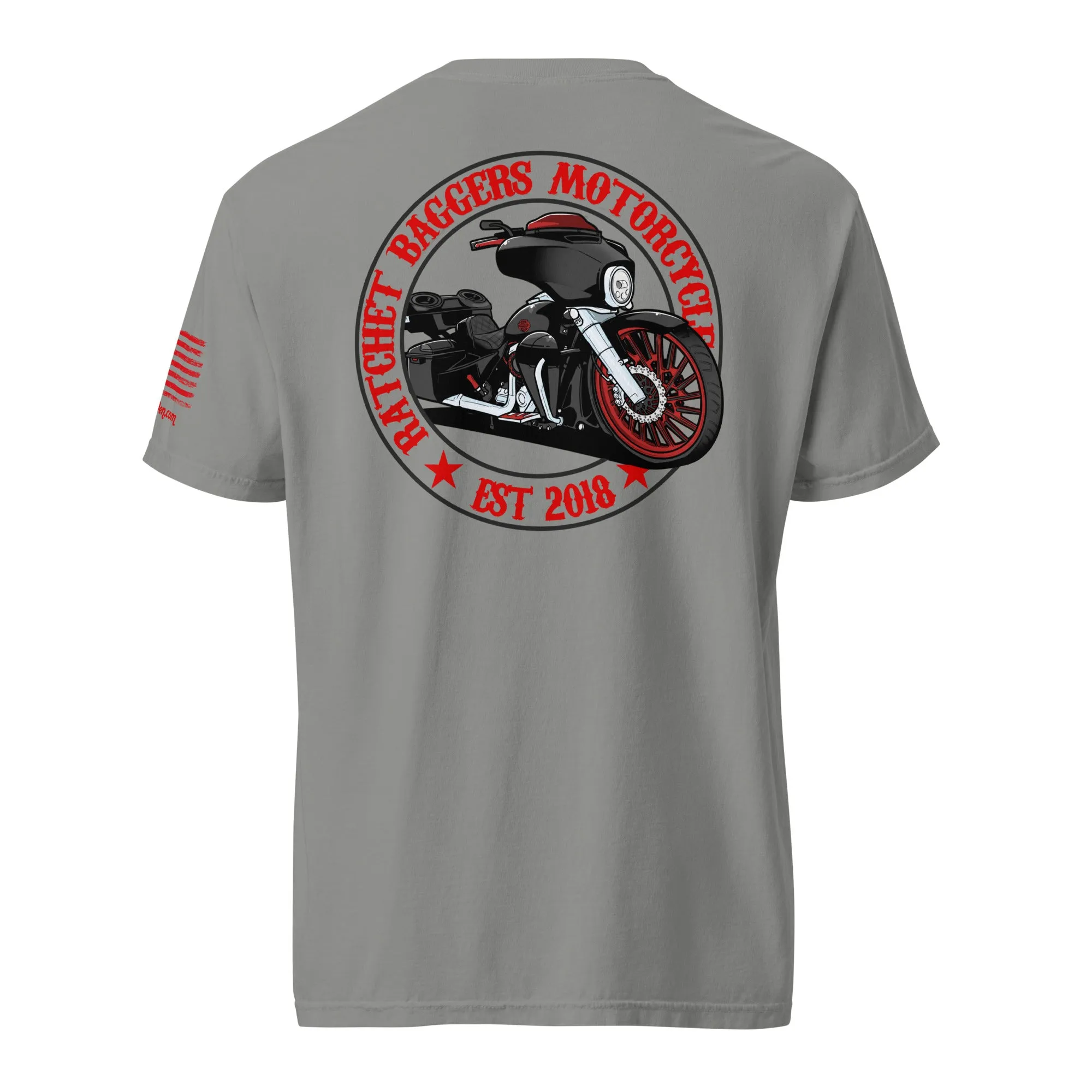 RBMS Redrum Pop out Unisex garment-dyed heavyweight t-shirt