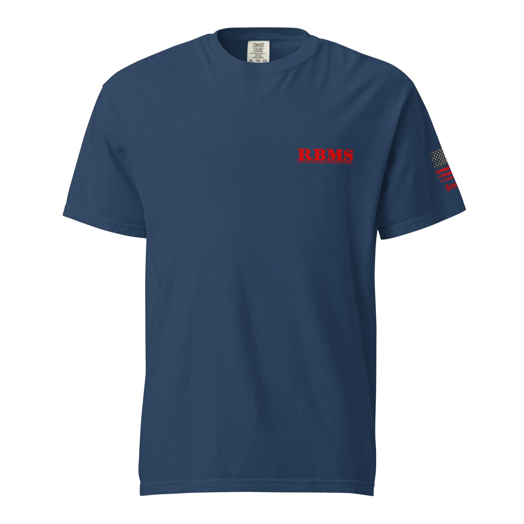 RBMS Redrum Pop out Unisex garment-dyed heavyweight t-shirt