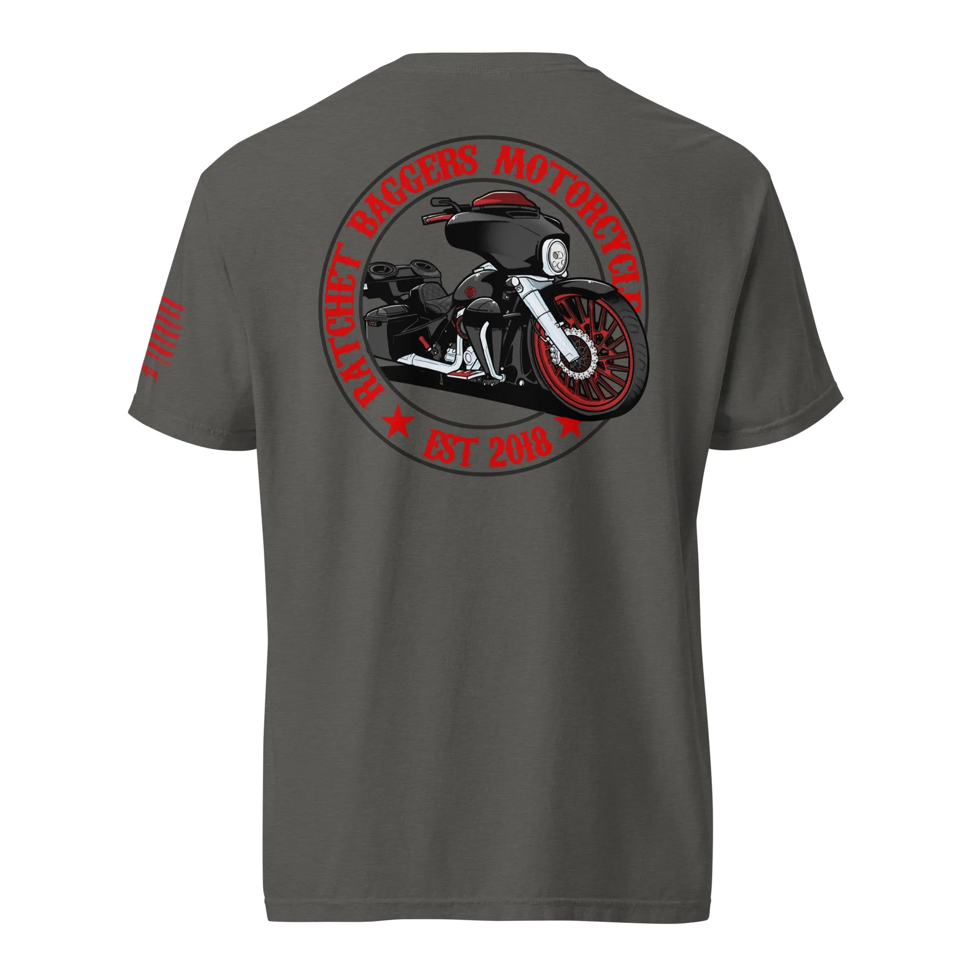 RBMS Redrum Pop out Unisex garment-dyed heavyweight t-shirt