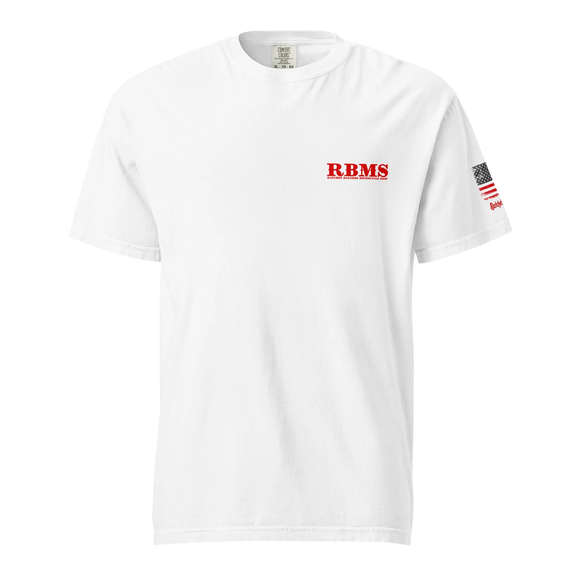 RBMS Redrum Pop out Unisex garment-dyed heavyweight t-shirt