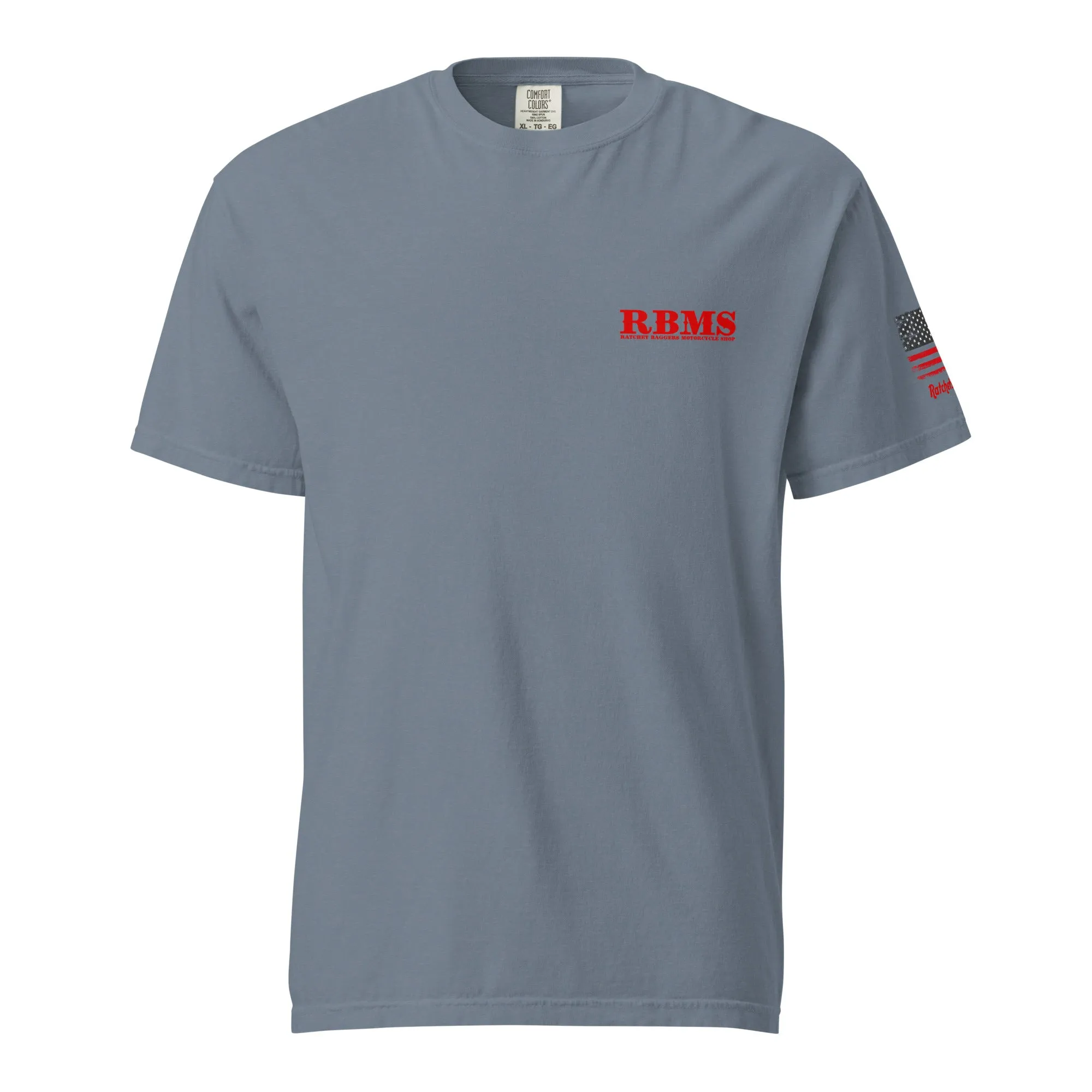 RBMS Redrum Pop out Unisex garment-dyed heavyweight t-shirt