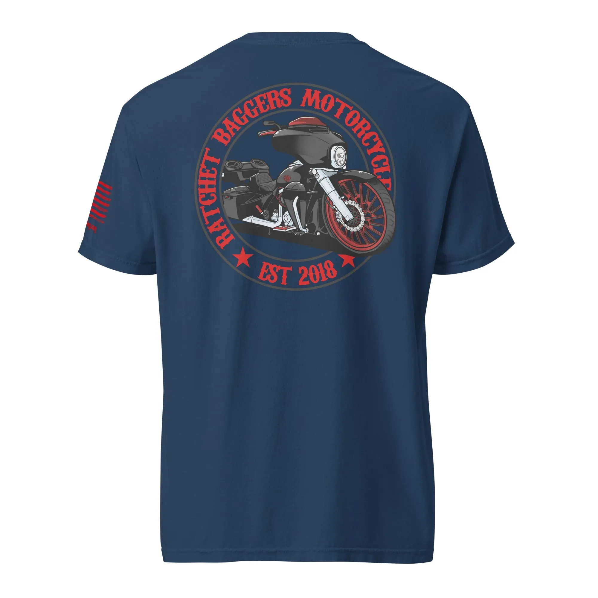 RBMS Redrum Pop out Unisex garment-dyed heavyweight t-shirt