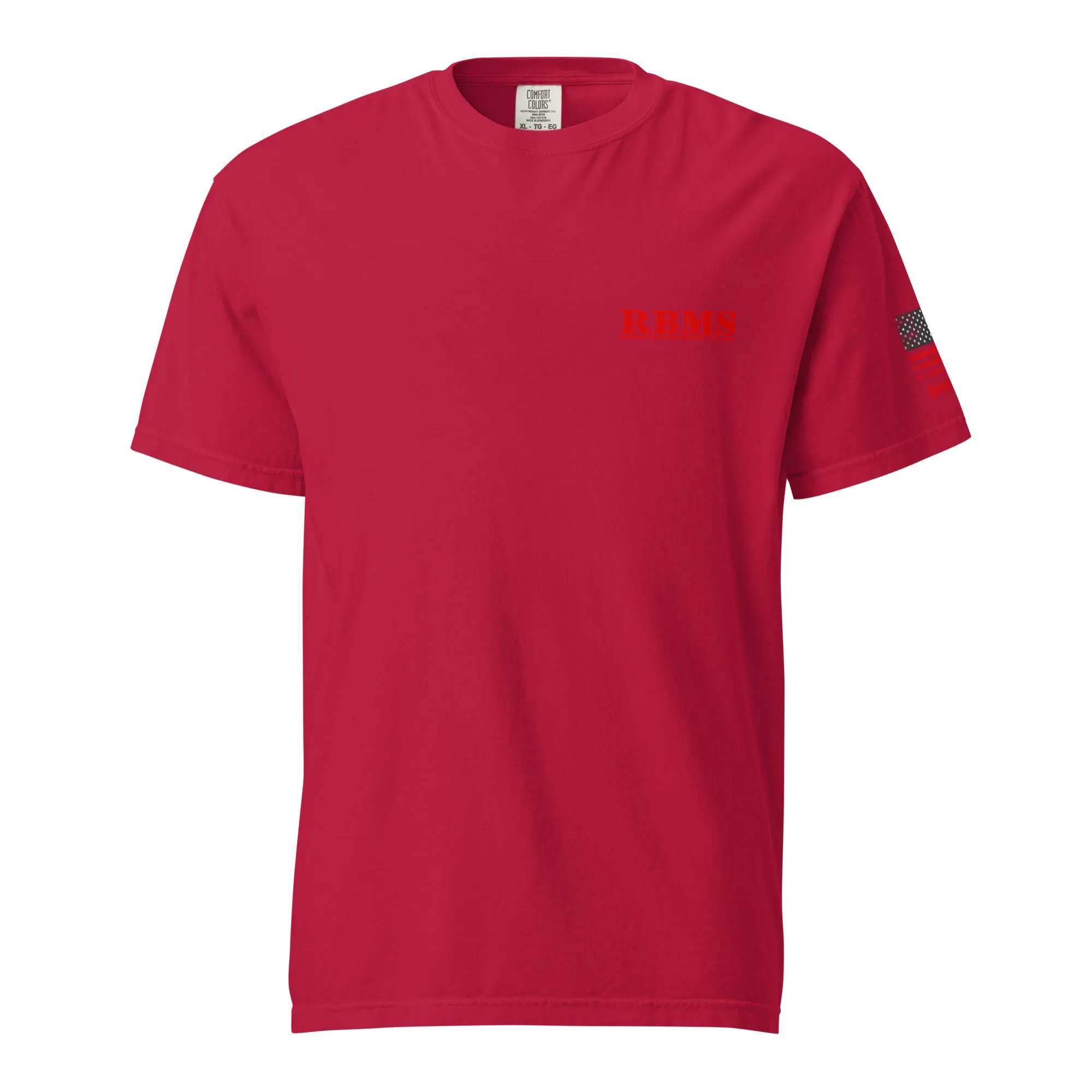 RBMS Redrum Pop out Unisex garment-dyed heavyweight t-shirt