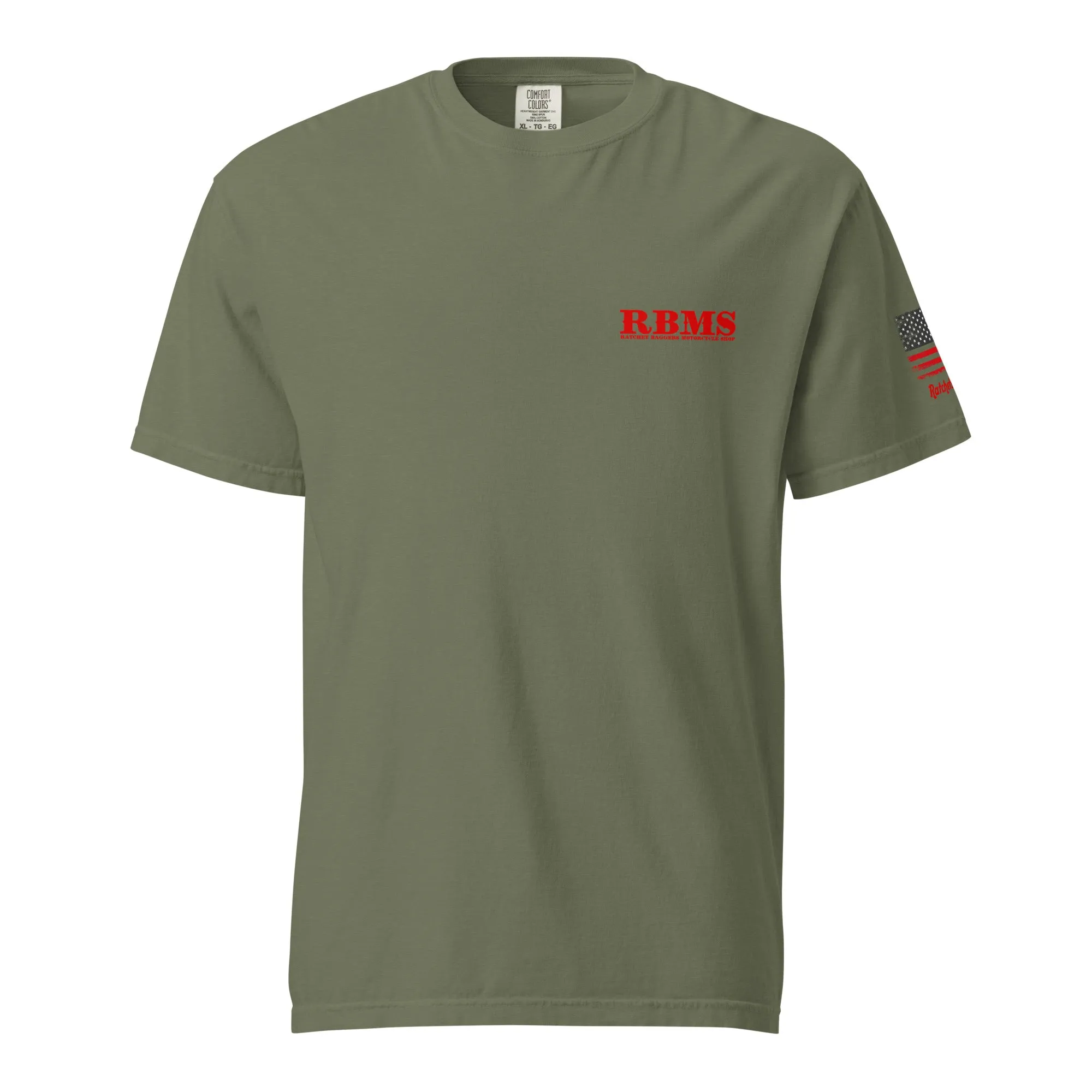 RBMS Redrum Pop out Unisex garment-dyed heavyweight t-shirt