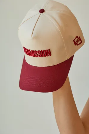 Red Contrast Hat