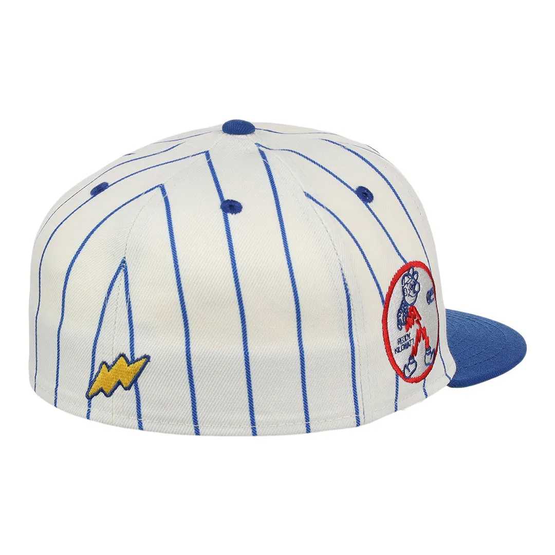 Reddy Kilowatt EFF Pinstripe Fitted Ballcap