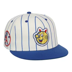 Reddy Kilowatt EFF Pinstripe Fitted Ballcap