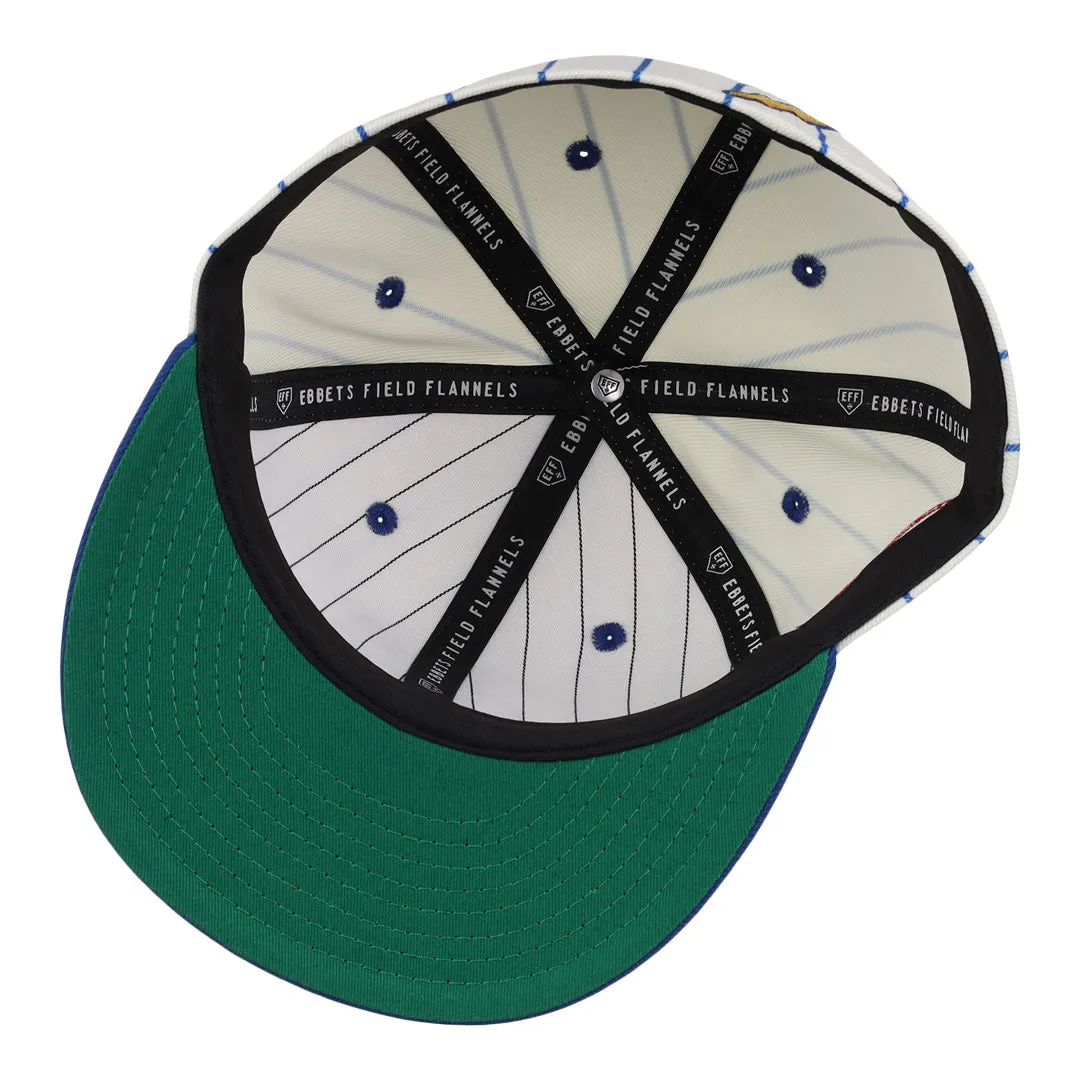 Reddy Kilowatt EFF Pinstripe Fitted Ballcap