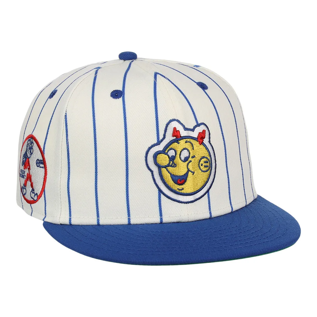 Reddy Kilowatt EFF Pinstripe Fitted Ballcap