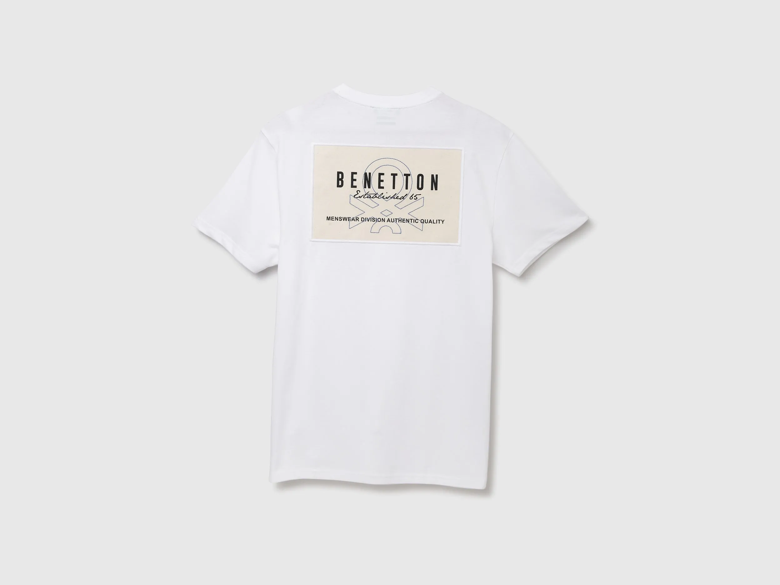 Regular Fit Round Neck Applique T-Shirt