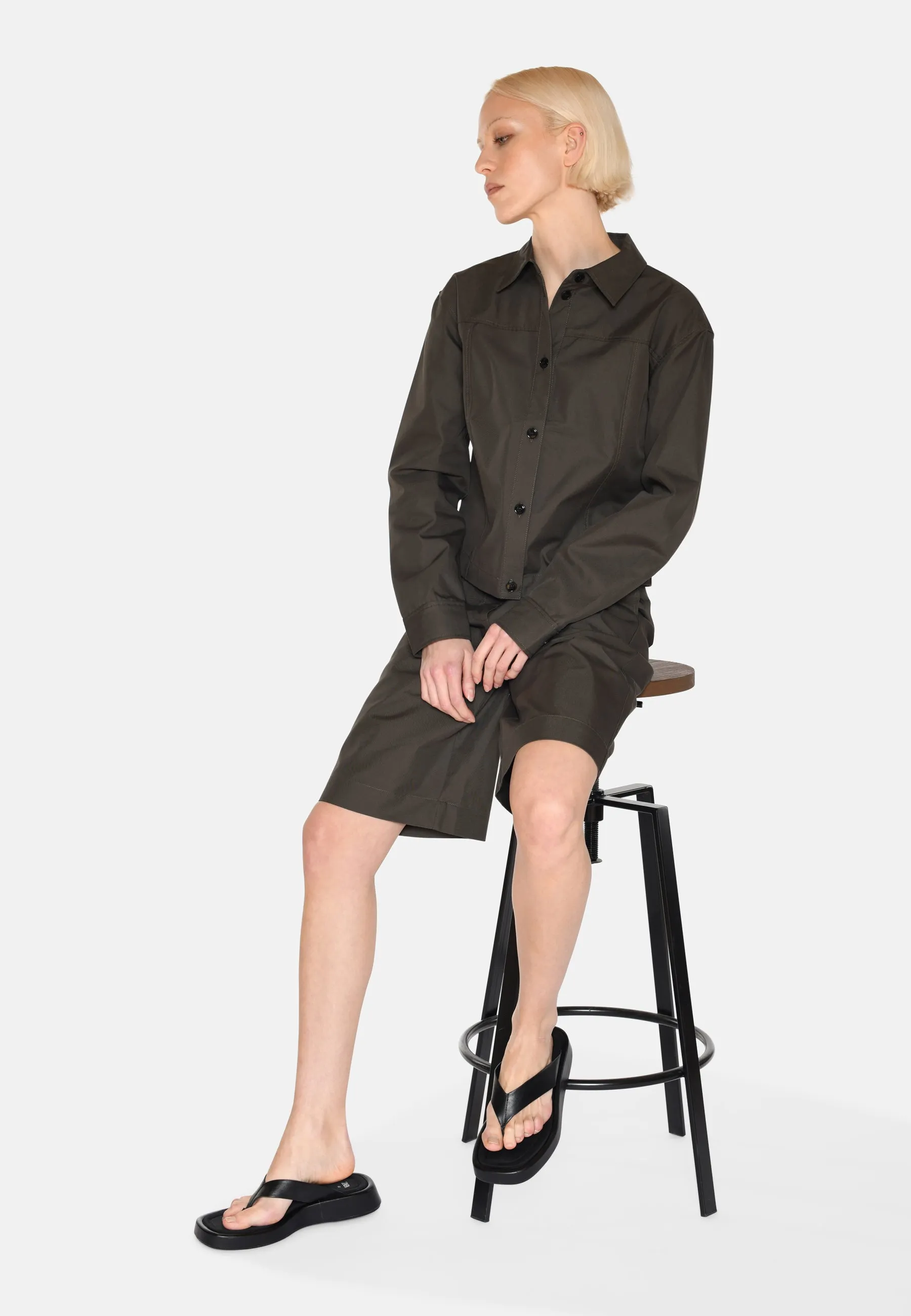 Remi long sleeved shirt 4137 - Black Ink