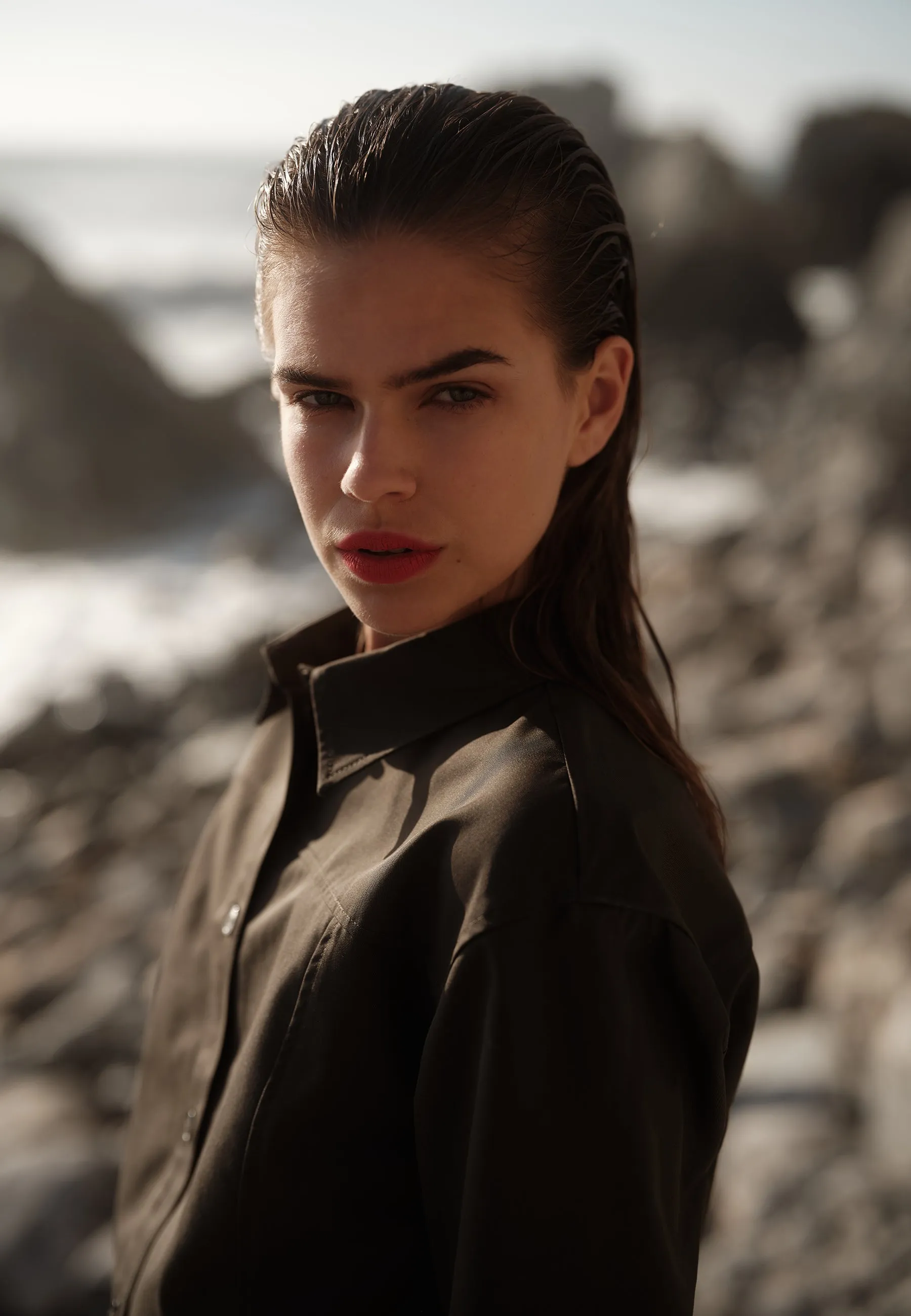 Remi long sleeved shirt 4137 - Black Ink