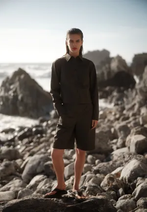 Remi long sleeved shirt 4137 - Black Ink