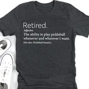 Retired - Pickleball Tee