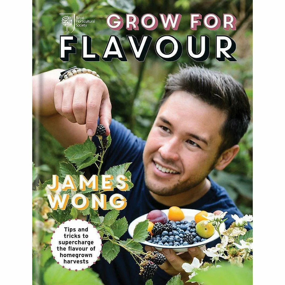 RHS Grow for Flavour [Hardcover], RHS How to Plant a Garden 2 Books Collection Set
