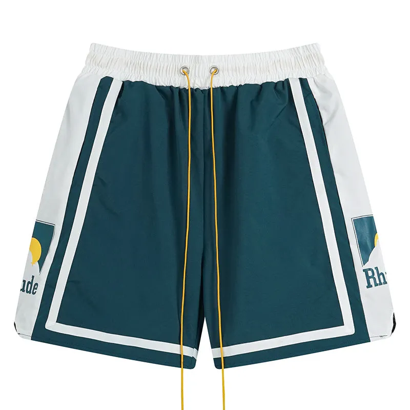 RHUDE Colourblock Track Shorts