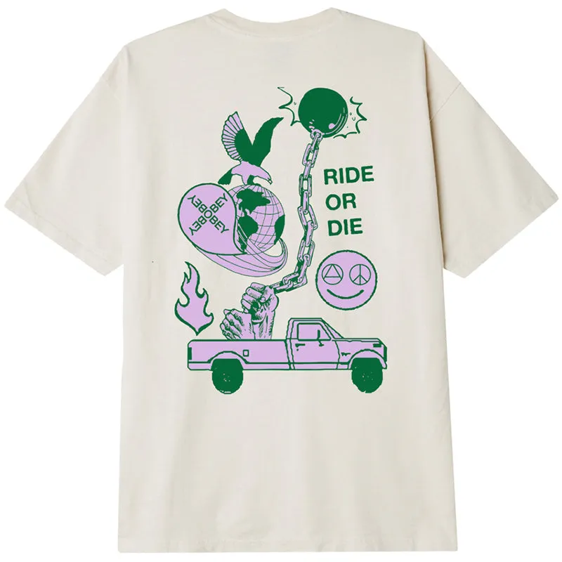 RIDE OR DIE HEAVYWEIGHT T-SHIRT