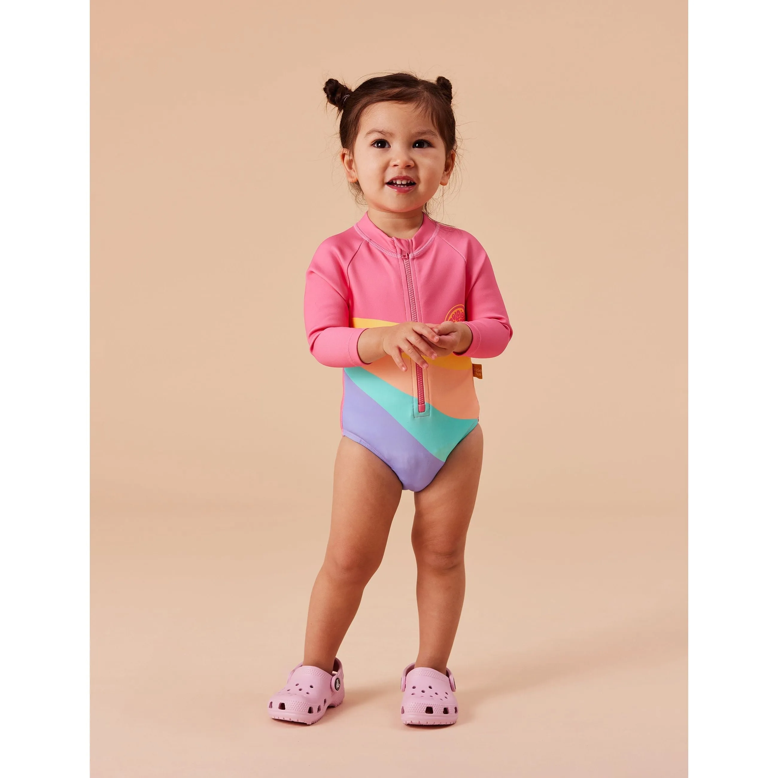 Ride The Wave Long Sleeve Swimsuit