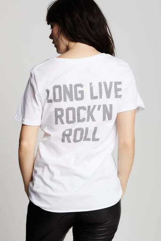 Rock Stars Never Die Boyfriend Tee, Recycled Karma