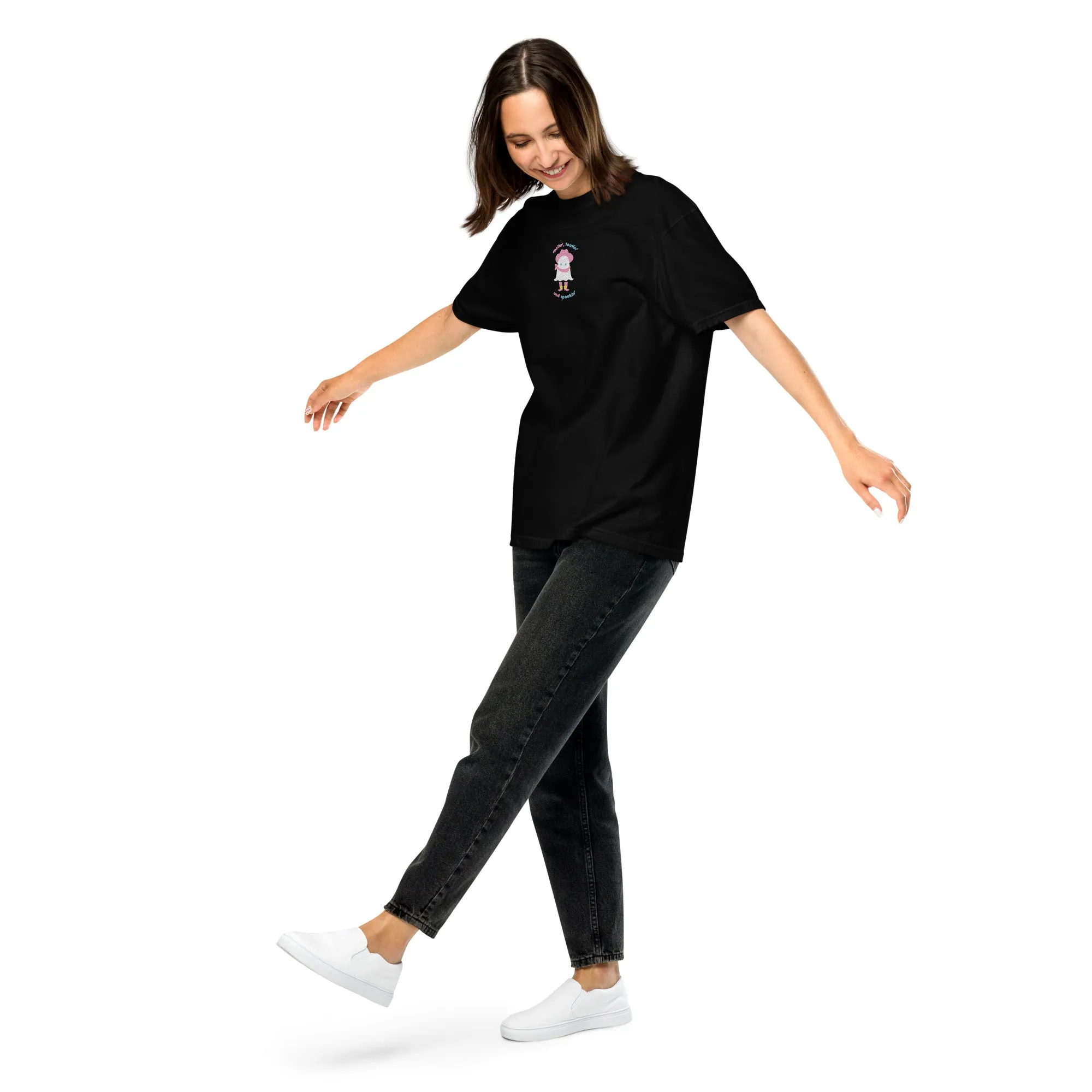Rootin Tootin and Spookin Cute and Spooky Comfort Colors Cowboy Ghost garment-dyed heavyweight t-shirt S - 3XL