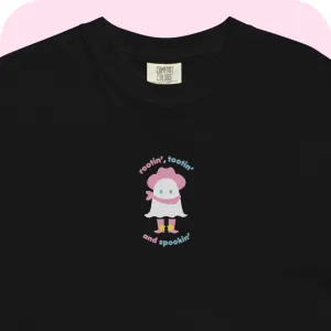 Rootin Tootin and Spookin Cute and Spooky Comfort Colors Cowboy Ghost garment-dyed heavyweight t-shirt S - 3XL