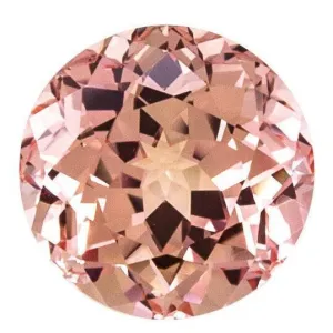 Round Chatham Lab-Grown Champagne Sapphire Gems