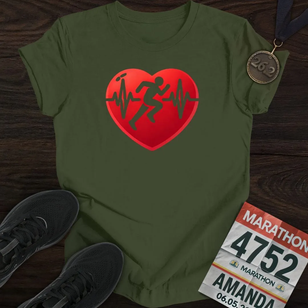 Run with Heart T-shirt