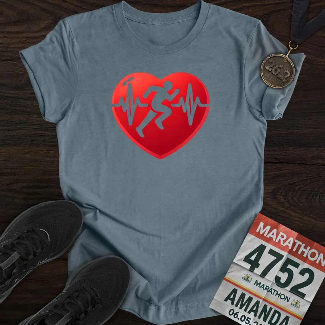 Run with Heart T-shirt