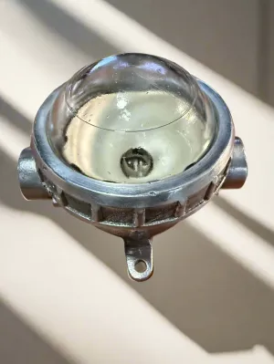 Salvaged Aluminium Micro Spot Bulkhead Polished