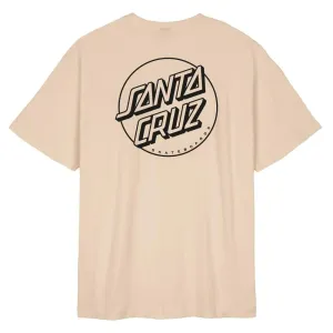 Santa Cruz All Gender T-Shirt Opus Dot Stripe AG - Oat