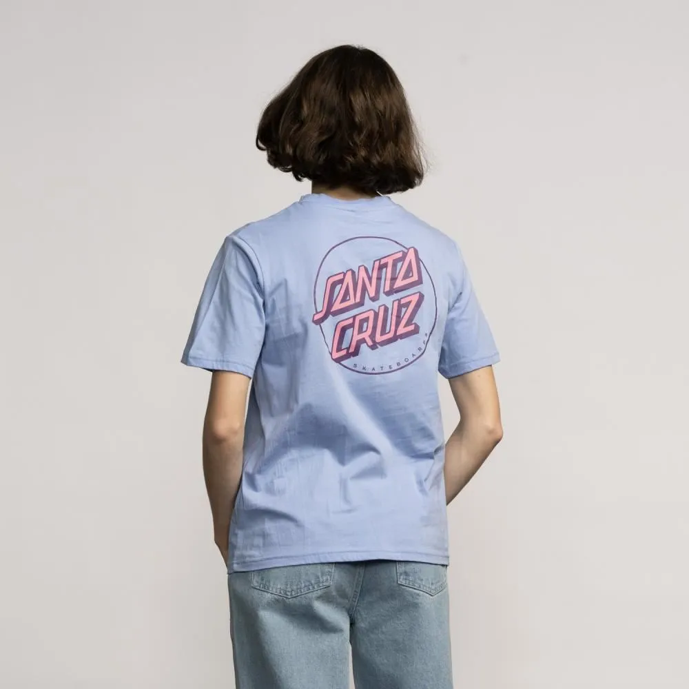 Santa Cruz Womens T-Shirt Partial Dot T-Shirt - Hyacinth
