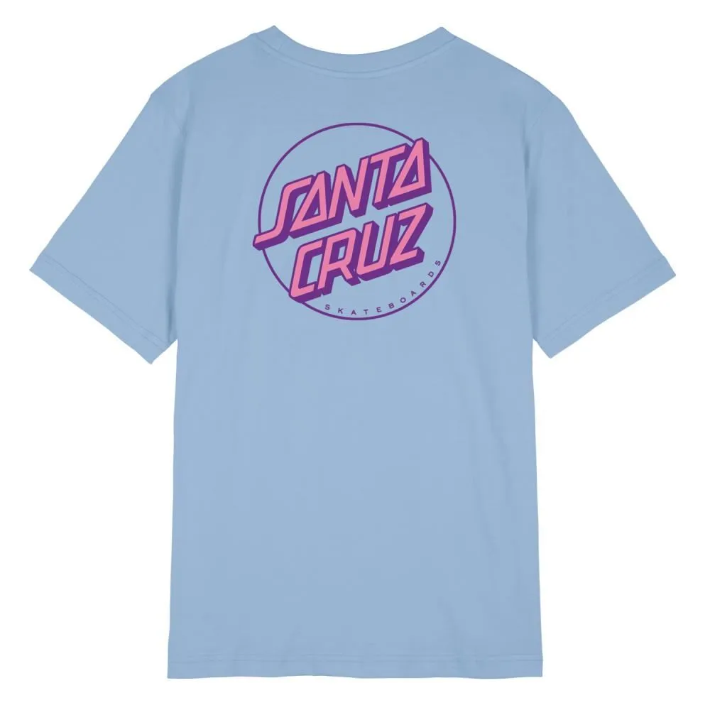 Santa Cruz Womens T-Shirt Partial Dot T-Shirt - Hyacinth