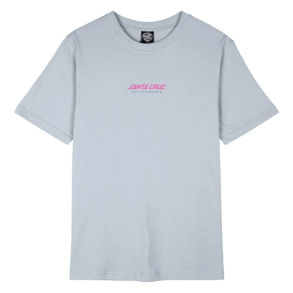 Santa Cruz Womens T-Shirt Serpent Japanese Dot - Sea Ice