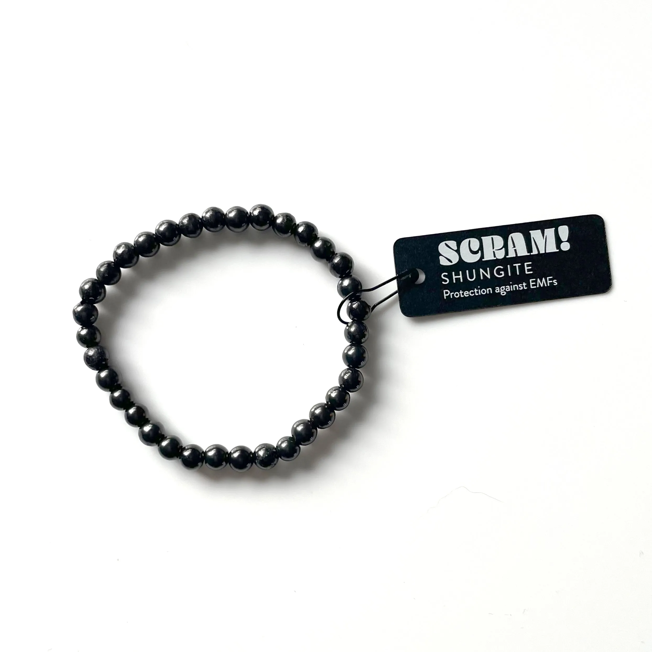 Scram! Shungite Bracelet