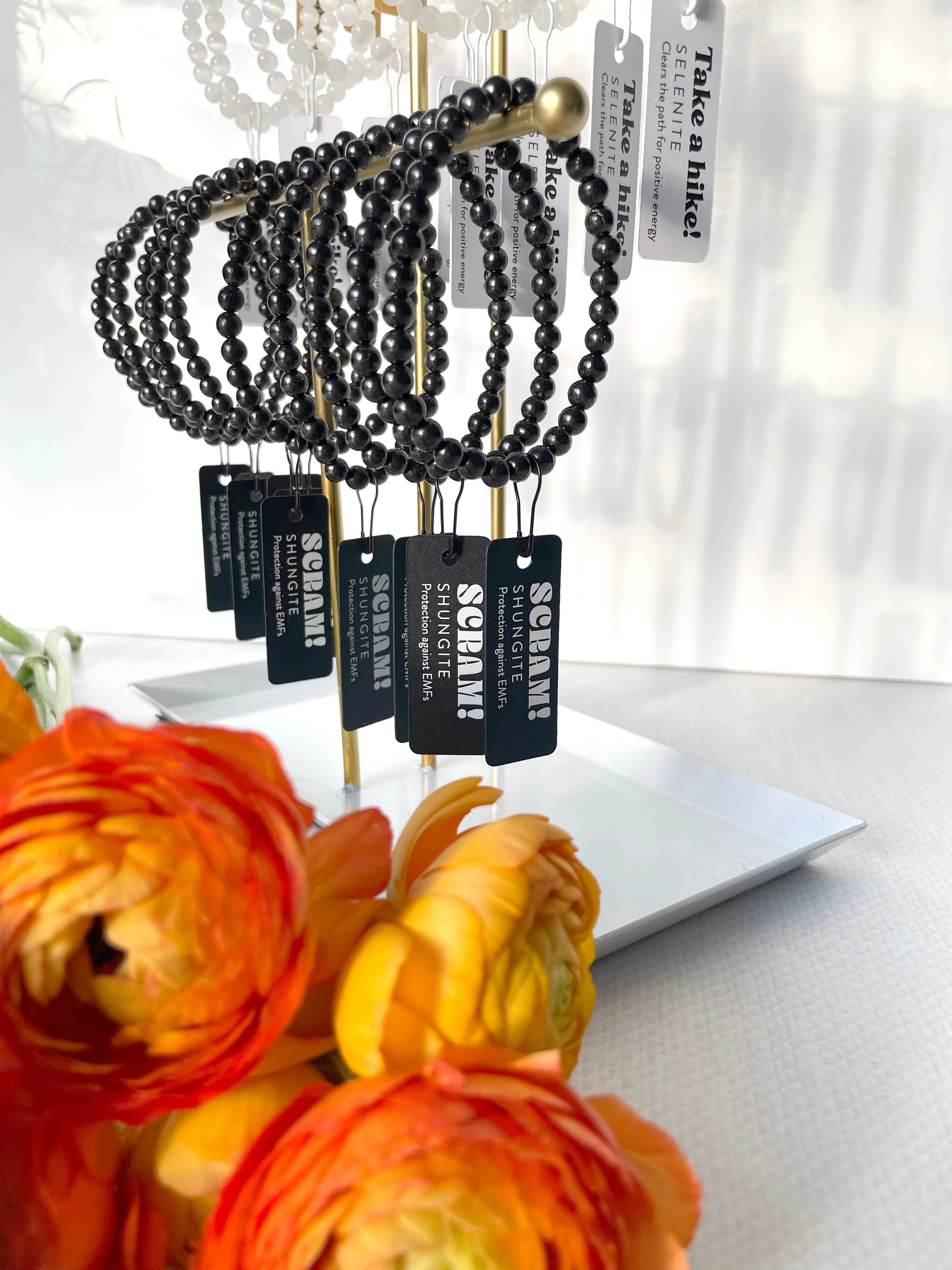 Scram! Shungite Bracelet