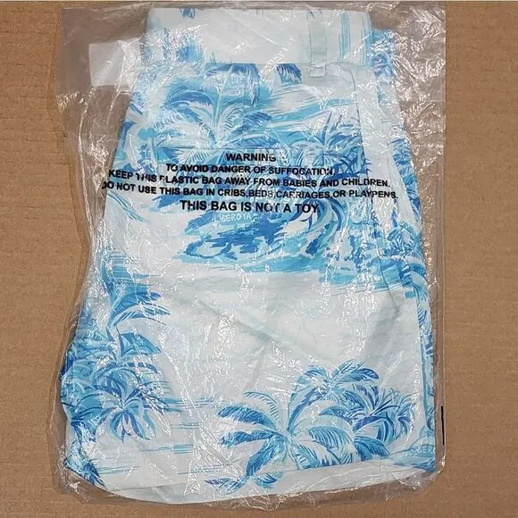 SER.O.YA Jesse Short in Blue Seroya Island