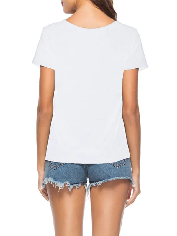 Sexy Embroidered Top T-shirt