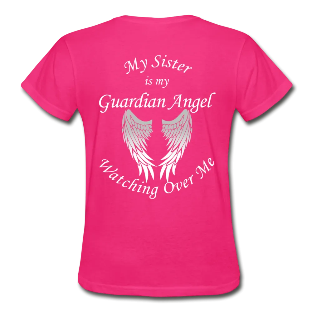 Sister Guardian Angel Gildan Ultra Cotton Ladies T-Shirt (CK1360)