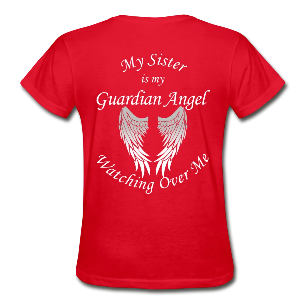 Sister Guardian Angel Gildan Ultra Cotton Ladies T-Shirt (CK1360)