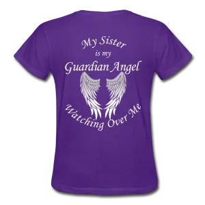 Sister Guardian Angel Gildan Ultra Cotton Ladies T-Shirt (CK1360)