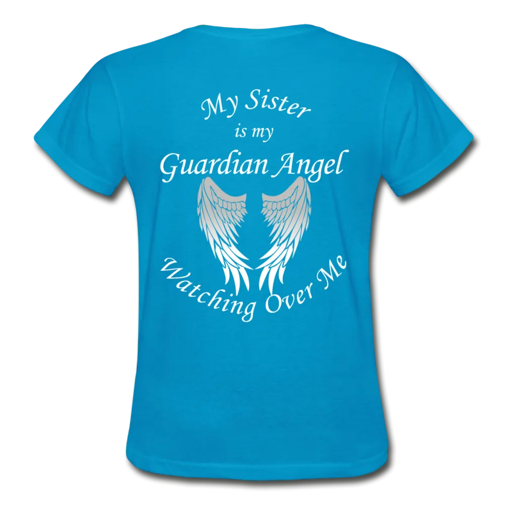 Sister Guardian Angel Gildan Ultra Cotton Ladies T-Shirt (CK1360)