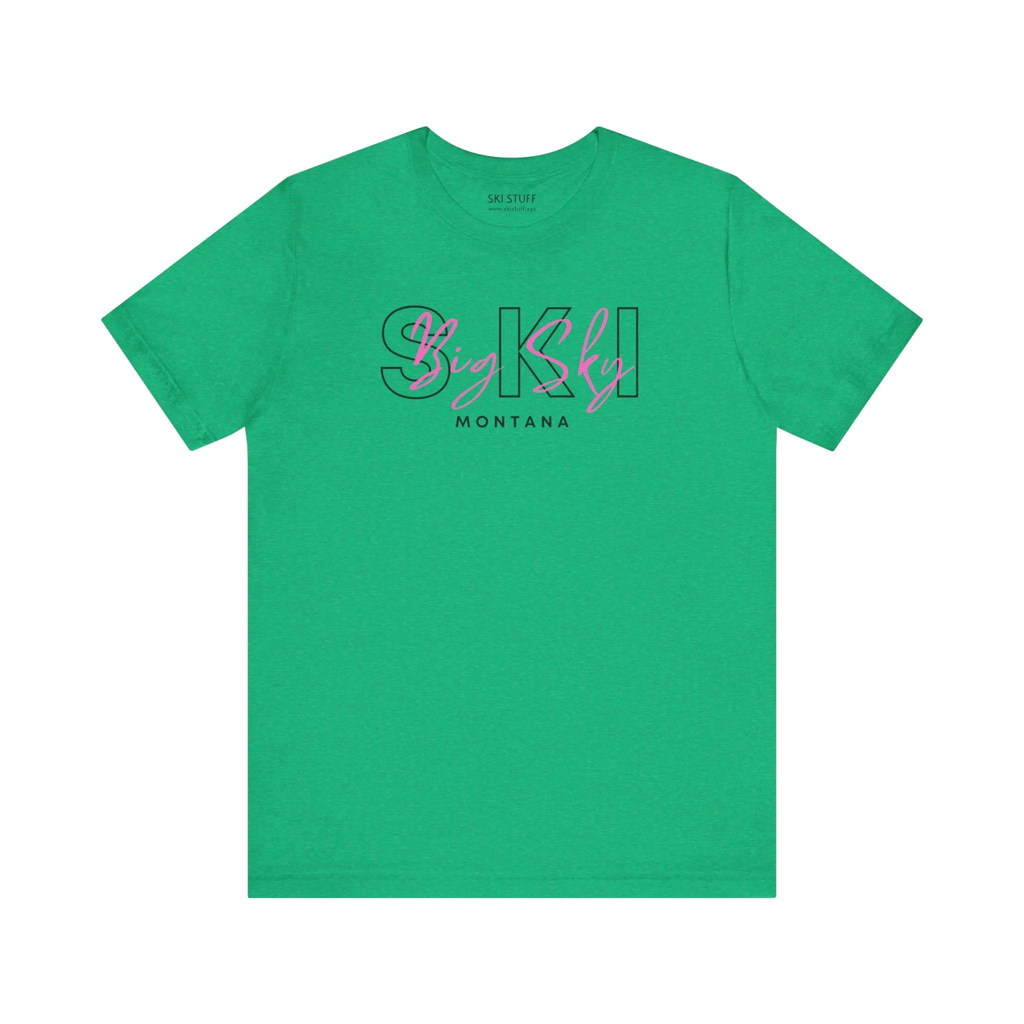 Ski Big Sky Montana Short Sleeve Shirt