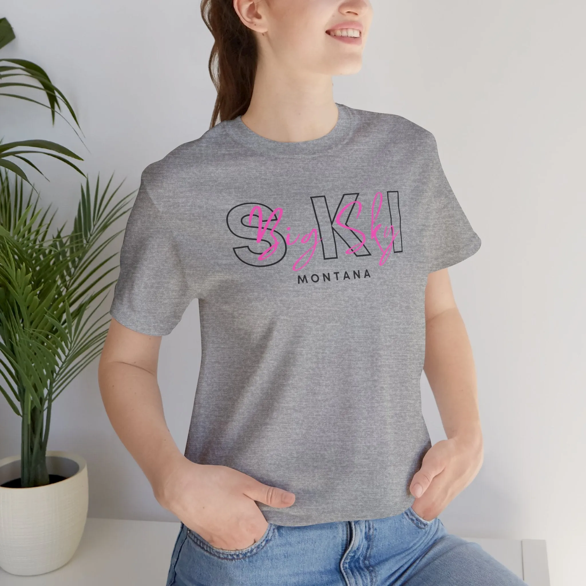 Ski Big Sky Montana Short Sleeve Shirt